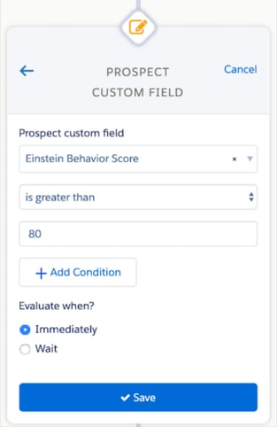 Salesforce Engagement Studio Behavior Scoring